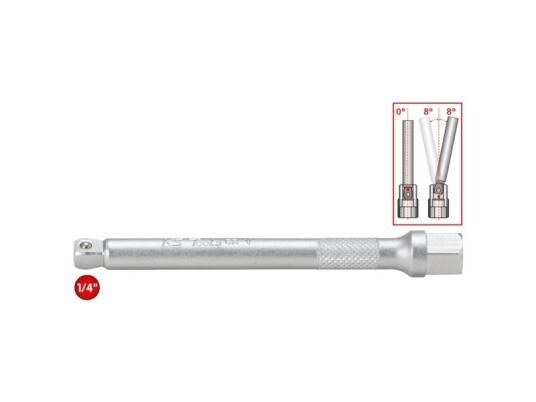 Ks Tools 911.1507 Enkel Enhet Forlengelsesstang Kromvanadiumstål 100 mm 1 Stykker