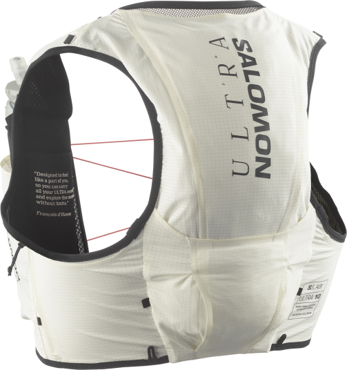 Salomon S-Lab Ultra 10 Set løpevest VANILLA ICE/BLACK M (2025) Salomon S-Lab Ultra 10 Set løpevest VANILLA ICE/BLACK M (2025)