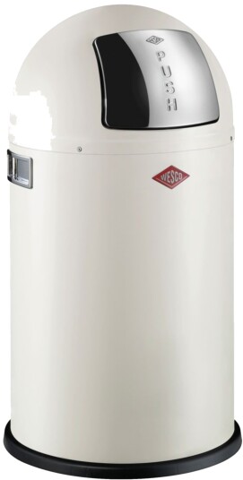 Wesco Pushboy Junior Avfallsbøtte - 22L - Lys grå