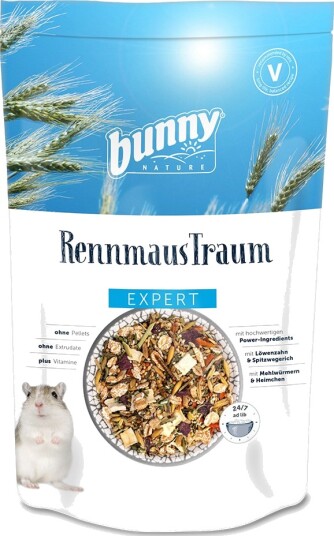 Bunny Nature Ørkenrotte Traum Expert Ørkenrottefôr 500g