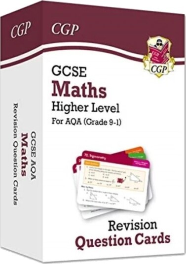 Gcse Maths Aqa Revision Question Cards - Higher Av Cgp Books