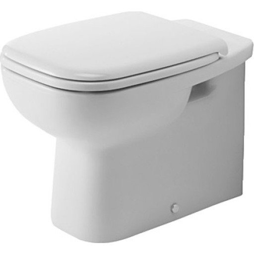 Duravit D-code Back-to-wall Toalett, Antibakteriell, Hvit