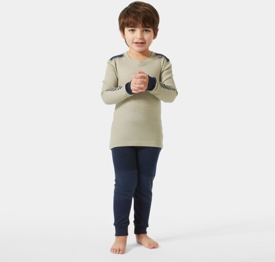 Helly Hansen Lifa® Merino Ull Undertøysett Barn Grønn 86