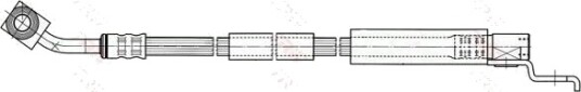 TRW PHD442 Bremseslange