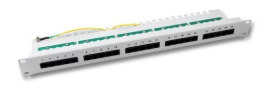 Efb Elektronik 37588.1 Rj-45 Cat3 Hvit Rackmontering 1U 483 Mm