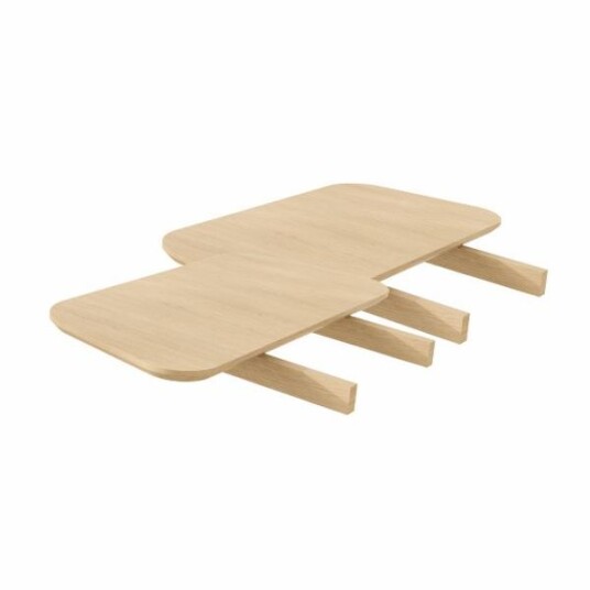 Cinas Elvo Illeggsplater til Spisebord Natur 2 stk Cinas Elvo Illeggsplater til Spisebord Natur 2 stk