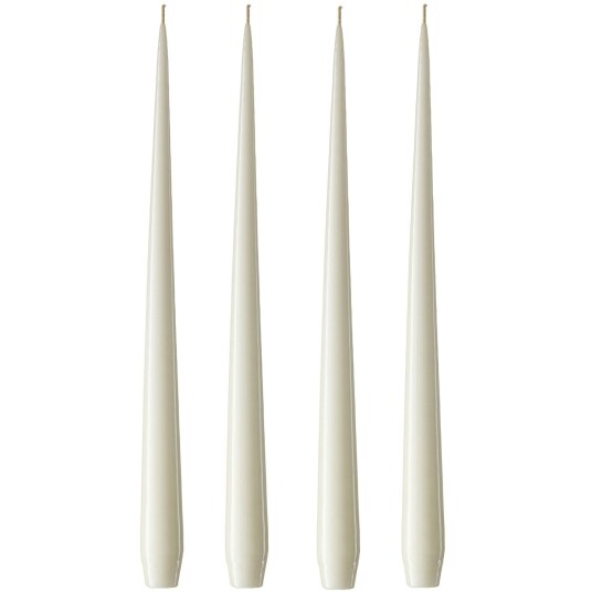 Ester & Erik Antikklys Lakkert 32 cm 4 pk Ivory