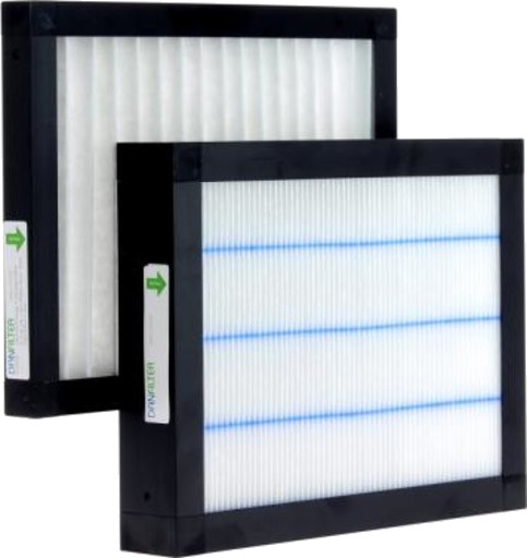 Genvex Energy 1 Pollenfiltersett white/gray 236x306x25 mm (G4), 236x306x48 mm (F7)