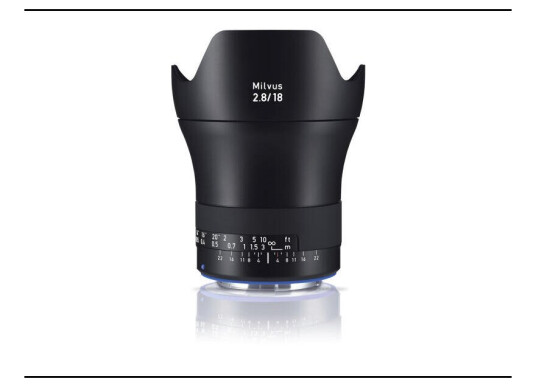 Zeiss Milvus 2.8/18 Nikon Kompakt vidvinkel med høy ytelse