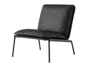 &Tradition &Tradition Muno LN18 Lenestol Varm Sort/ Edelt Skinn Svart