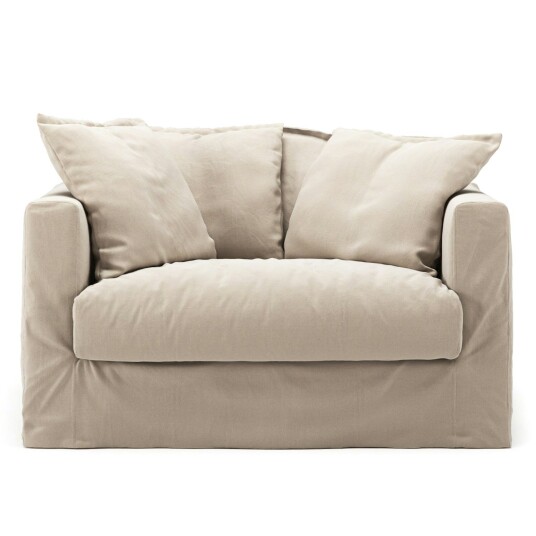 Decotique Le Grand Air Love Seat Bomull Beige
