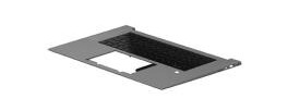 HP Top Cover W/Keyboard BL SE/FI