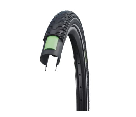 Schwalbe Energizer Plus Tour, 28", City/Trekking, Road, Tubeless Ready Dekk, Svart, 50 - 85 Psi, 85 Psi
