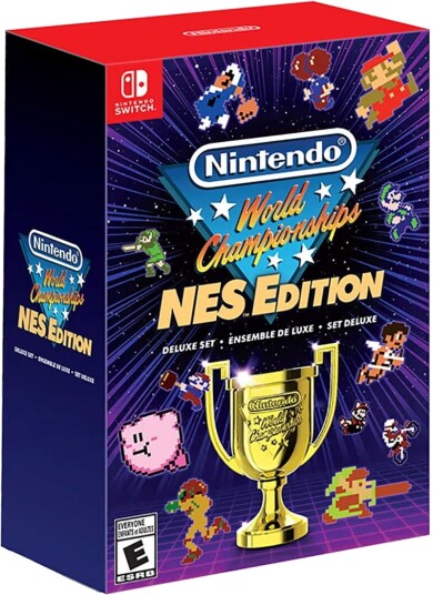 World Championships NES Edition Deluxe Set Nintendo Switch Spill