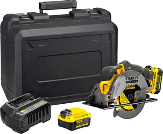 Stanley Sirkelsag FatMax SFMCS500M2K Med 2 × 2,0 ah Batterier + Lader (165 mm) 18 v