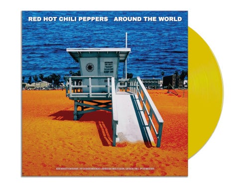 Red Hot Chili Peppers  Around The World  LP/Vinyl