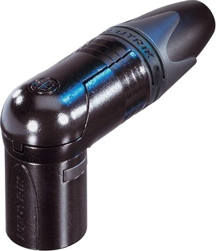 Neutrik Nc5mrx B Xlr Sort Nikkel/Gull Ip40 1 Mm² 1500 V