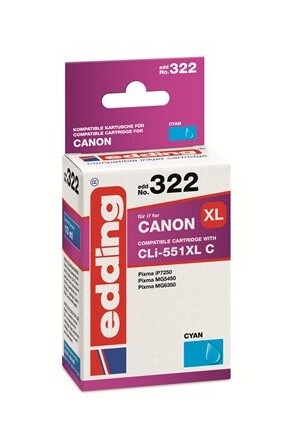 Edding Edd-322 Høyt (Xl) Utbytte 13 Ml 1 Stykker Enkeltpakke