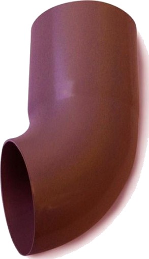 Plastmo vanntut, Ø110mm, brun