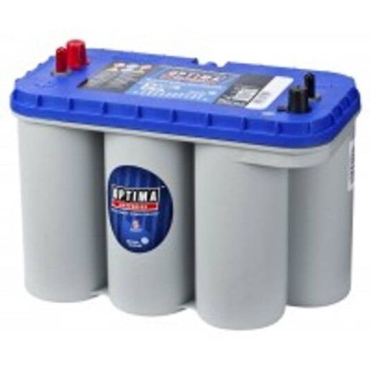 Optima AGM Blue Top 12Volt 75AH Venstre +pol. Optima AGM Blue Top 12Volt 75AH Venstre +pol.
