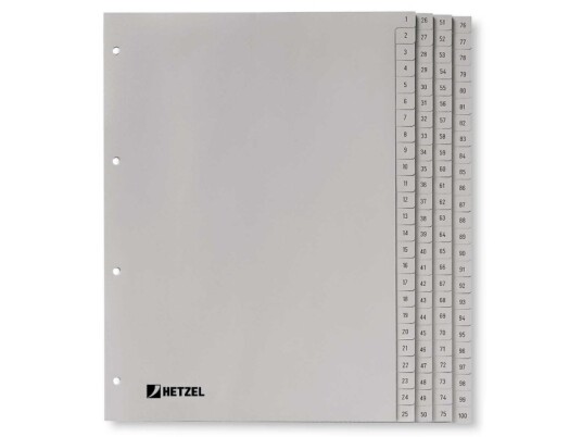 Rexel 721311 Numerisk Faneindeks Polypropylen (Pp) Grå A4 Tyskland 226 Mm Rexel 721311 Numerisk Faneindeks Polypropylen (Pp) Grå A4 Tyskland 226 Mm