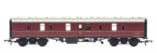Hornby Railroad BR Maroon Mk1 Parcels Brake Coach R4625