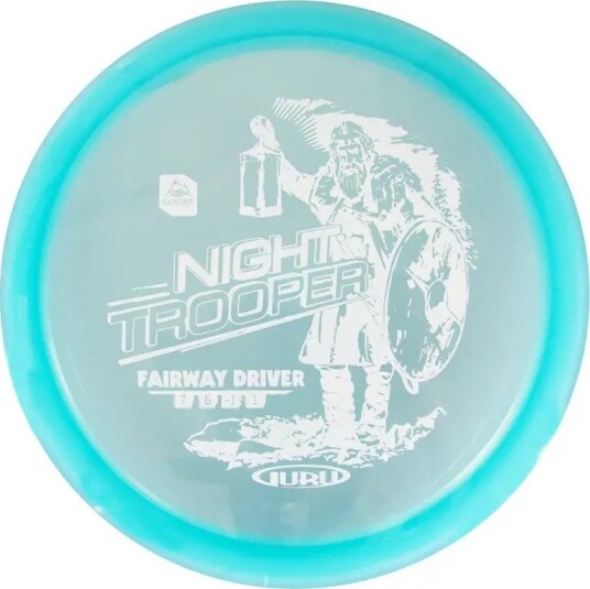 Guru Disc Golf Glacier Line Driver Night Trooper Blue One size