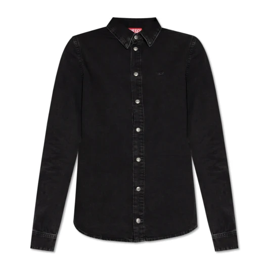 Diesel Dame Bluser & Skjorter Svart XS, Diesel Dame Bluser & Skjorter Svart XS,