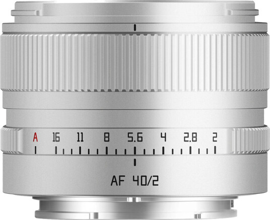 TTArtisan AF 40mm f/2 Sony E E-mount. Sølv TTArtisan AF 40mm f/2 Sony E E-mount. Sølv