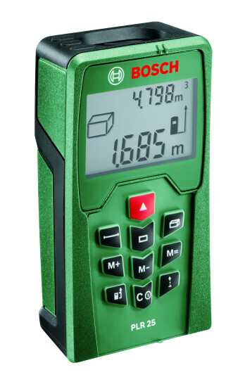 LASERAVSTANDSMÅLER PLR 25 LASERAVSTANDSMÅLER PLR 25