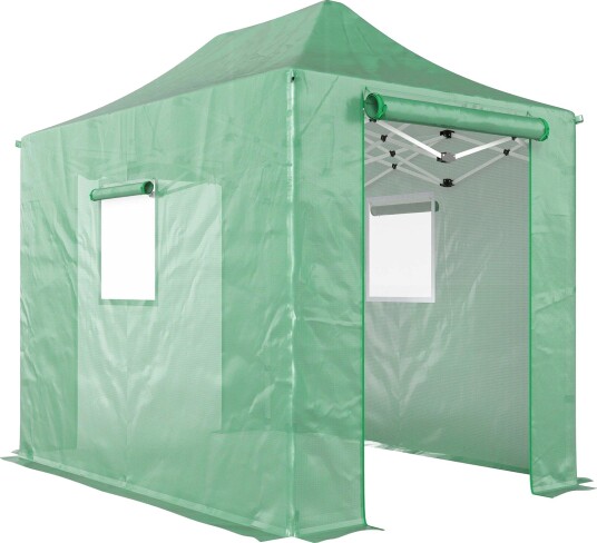 Pop up drivhus sammenleggbart 200x300x270 cm UV beskyttet