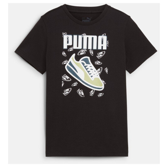 Puma Ess+ Logo Lab Graphic Tee Iii Puma Black 176 T-Shirts Puma Ess+ Logo Lab Graphic Tee Iii Puma Black 176 T-Shirts