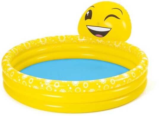Bestway 3-Rings Pool with Sprayer Summer Smiles Bestway 3-Rings Pool with Sprayer Summer Smiles