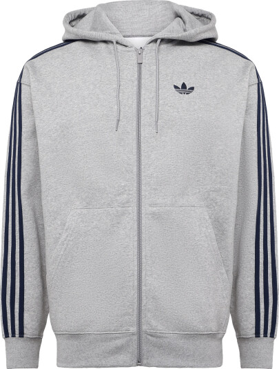 Adidas Originals Baggy Fz Hoodie Grey M