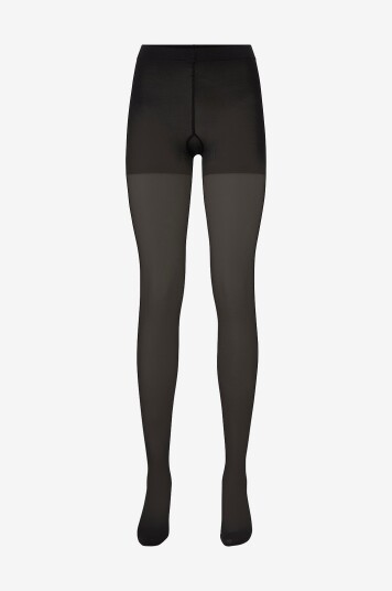 Swedish Stockings - Strømpebukse Moa Control Top Tights - medium support - Svart