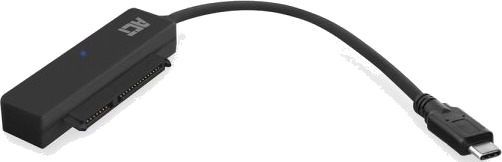 Act Ac1525 Kabelavstandsstykke Usb Type-C Sata 7-Pinners + 15Pins Sort