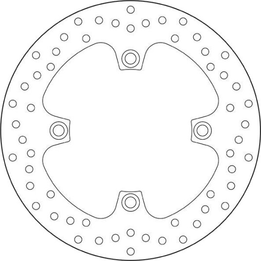 BREMBO 68B407A1 Bremseskive