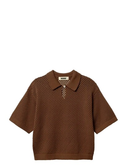 Woodbird Wbdashy Crade Polo Brown XL