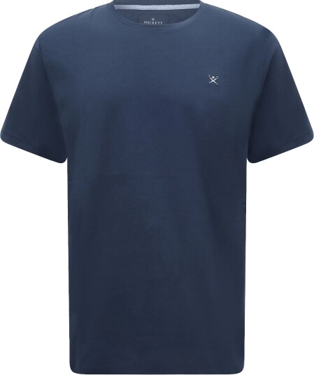 Hackett London Ss Logo Tee   NAVY   XL