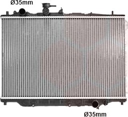 VAN WEZEL 27002050 Radiator motorkjøling
