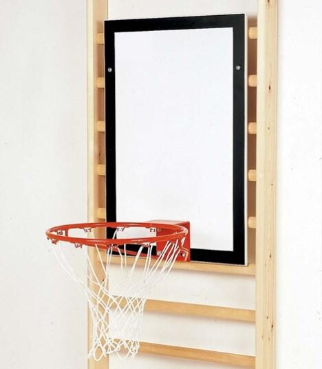 Basketballplate for ribbevegg 90x60cm Basketballplate for ribbevegg 90x60cm