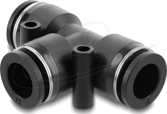 Delock Pneumatisk Kontakt 12 Mm Med To T-Formede Monteringshull