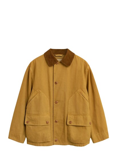 GANT Canvas Field Jacket Brown XL GANT Canvas Field Jacket Brown XL