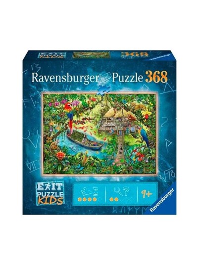 Ravensburger Puzzle EXIT Kids: Jungle (368 pieces)