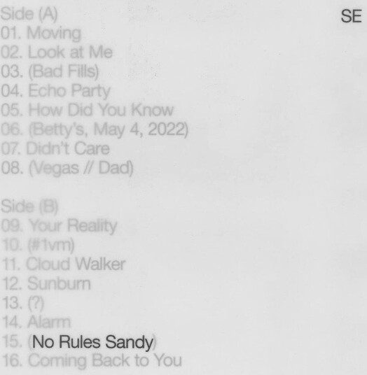 No Rules Sandy Vinyl