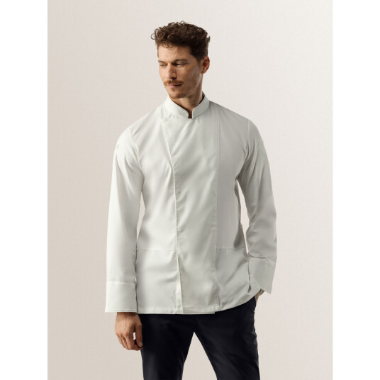 Le Nouveau Chef Kokkejakke herre Dave; Størrelse 3XL; Natur Le Nouveau Chef Kokkejakke herre Dave; Størrelse 3XL; Natur