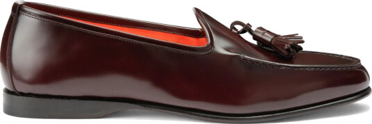 Santoni Herre Sko Rød 41 1/2 EU,