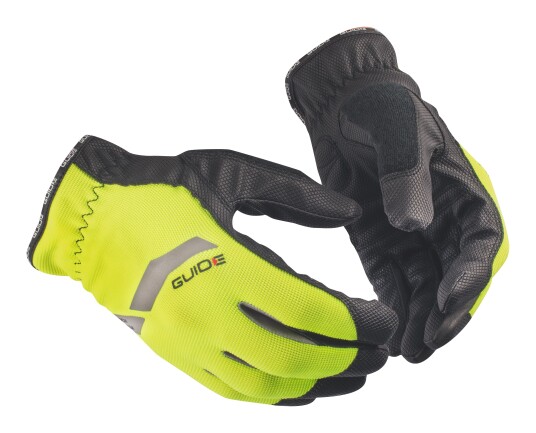 Guide Gloves 5121 Hanske Hi Viz touch syntetiske stoffer 7 Klær