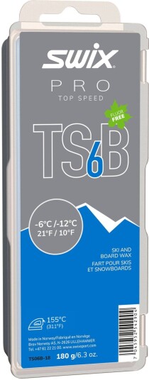 Swix TS6 Black -6°C/-12°C 180g Swix TS6 Black -6°C/-12°C 180g