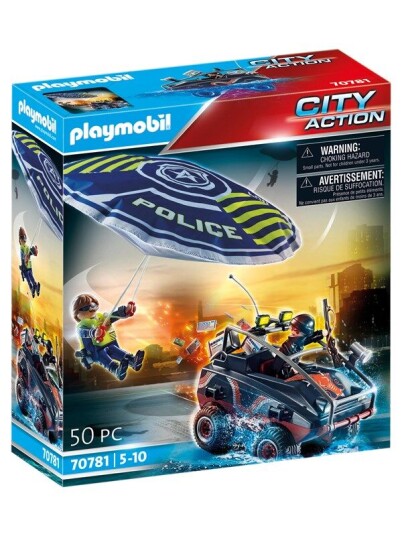Playmobil City Action - Politifallskjerm: jakt på amfibiekjøretøy